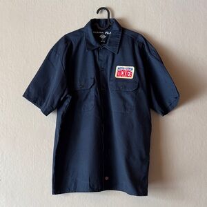 Dickies Flex Shirt Sleeve Button Up with Company Branding